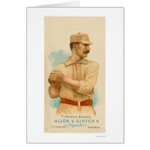 Tim Keefe Baseball Card 1887