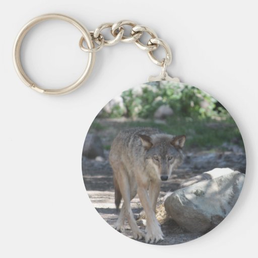 Timber Wolf Keychains