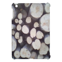 Timber wood iPad mini cover