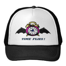 Time Flies Full Mesh Hats