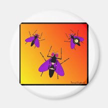 Time Flies Magnet