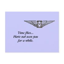 Time Flies Postcards