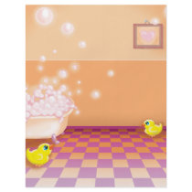 time for a rubber ducky tubby flyers