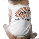 TIME FOR FOOTBALL DOG T SHIRT