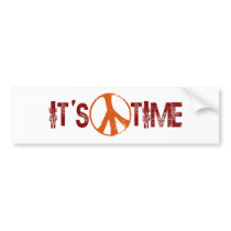 Time For Peace Bumper Stickers