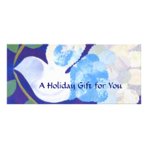 Time for Peace Gift Certificate template Rack Card Design