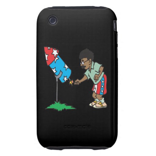 Time For Some Action iPhone 3 Tough Case