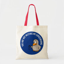 Time for your annual employee performance review tote bag