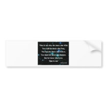Time is too slow bumper sticker