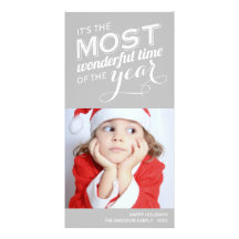 TIME OF THE YEAR | HOLIDAY PHOTO CARD