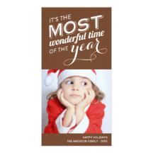 TIME OF THE YEAR | HOLIDAY PHOTO CARD