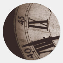 Time Passages Round Sticker