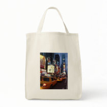 Time Square Taxis Tote Bag