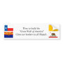 Time to. build the "Great Wall of America" Bumper Stickers