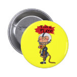 Time to play! (American football) Pinback Button