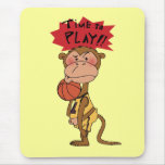Time to play! (basketball) mousepads