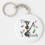 Time To Rock Keychain
