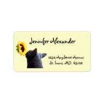Time to Smell Flowers Custom Address Labels