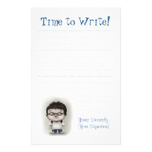 Time to Write Custom Stationery