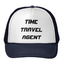 TIME TRAVEL AGENT HATS