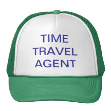 TIME TRAVEL AGENT MESH HAT