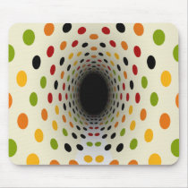 Time Tunnel to the Sixties Retro Mousepad mousepads
