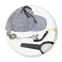 TimeForDetective050110 Fridge Magnet