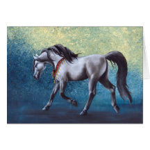 Timeless Arabian Greeting Card