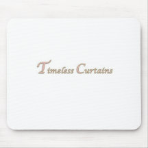 Timeless Curtains Pink Mouse Pad