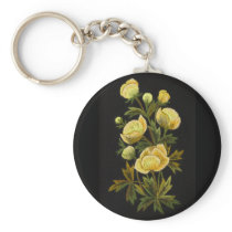 Timeless Globeflowers Key Chain