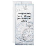Timepiece Time Pocketwatch Rack Card rack cards