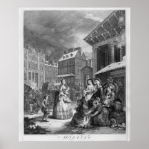 Times of the Day, Morning, 1738 Posters