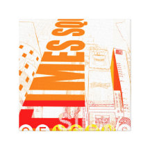 Times SQ Canvas Print