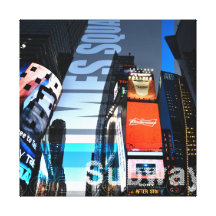 Times SQ Canvas Prints