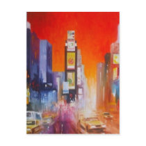 Times Square America Post Card
