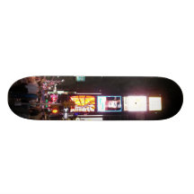 times square by lensgerrit skate board decks