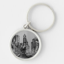 Times Square New York Keychain/Keyring