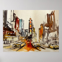 Times Square Print