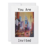 Times Square You Are Invited Invitation