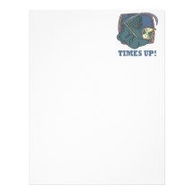 Times Up Letterhead
