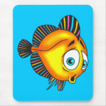 Timid Fish Mouse Pad