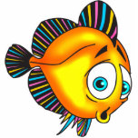 Timid Fish photo sculptures