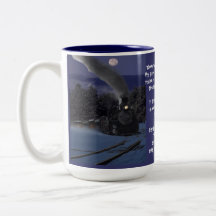 Timmy's Christmas Train Mug