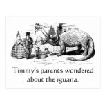 Timmy's Iguana Postcards
