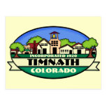 Timnath Colorado small town souvenir postcard