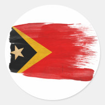 Timor Leste Flag Sticker