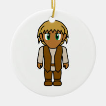 Timothy and Jaderu Christmas Tree Ornament