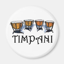 Timpani Fridge Magnets