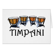 Timpani Greeting Cards