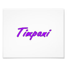 timpani text blk outline purple.png photo
